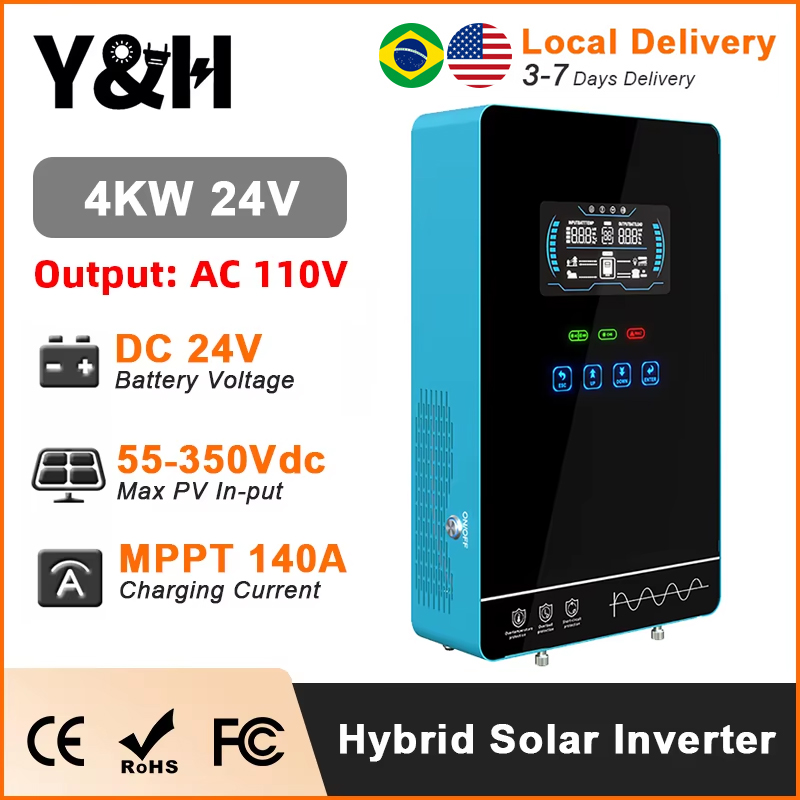 Y&H 4KW Hybrid Solar Inverter  - đánh giá và giá Drone Solar Charger