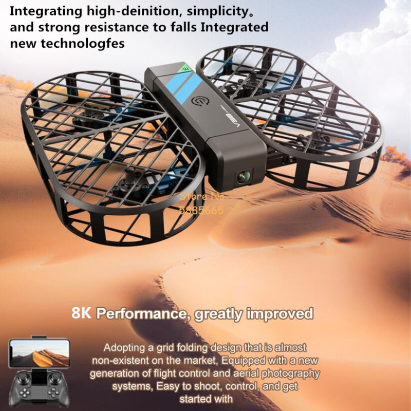 8K HD Camera 360° Protection O - đánh giá và giá Drone Controller Screen