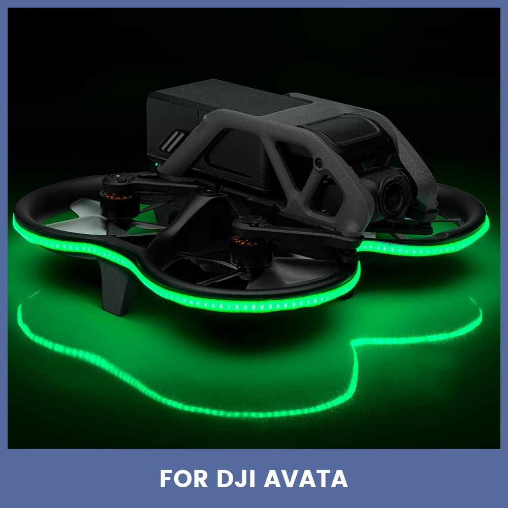 RC LED Light Strips for DJI Av - đánh giá và giá Drone Strobe Light