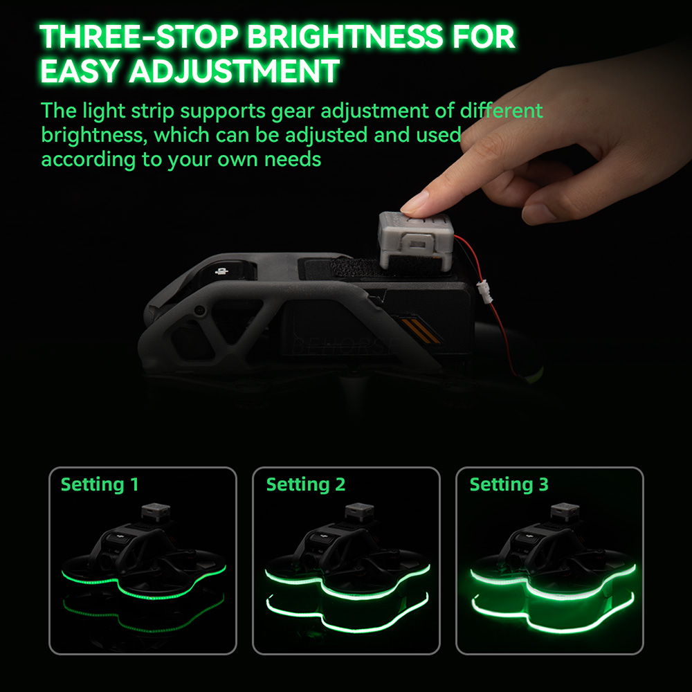 RC LED Light Strips for DJI Av - đánh giá và giá Drone Strobe Light