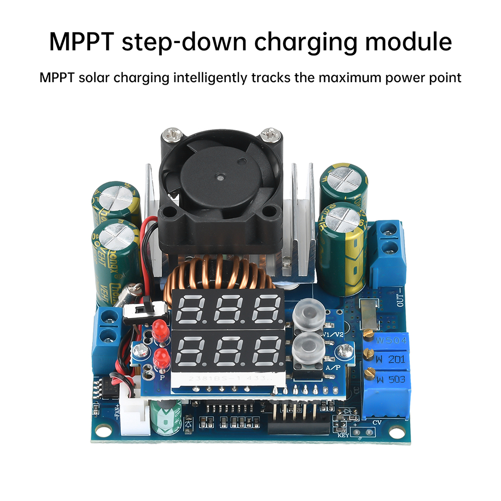 DC 9-50V 15A  Constant Voltage - đánh giá và giá Drone Solar Charger