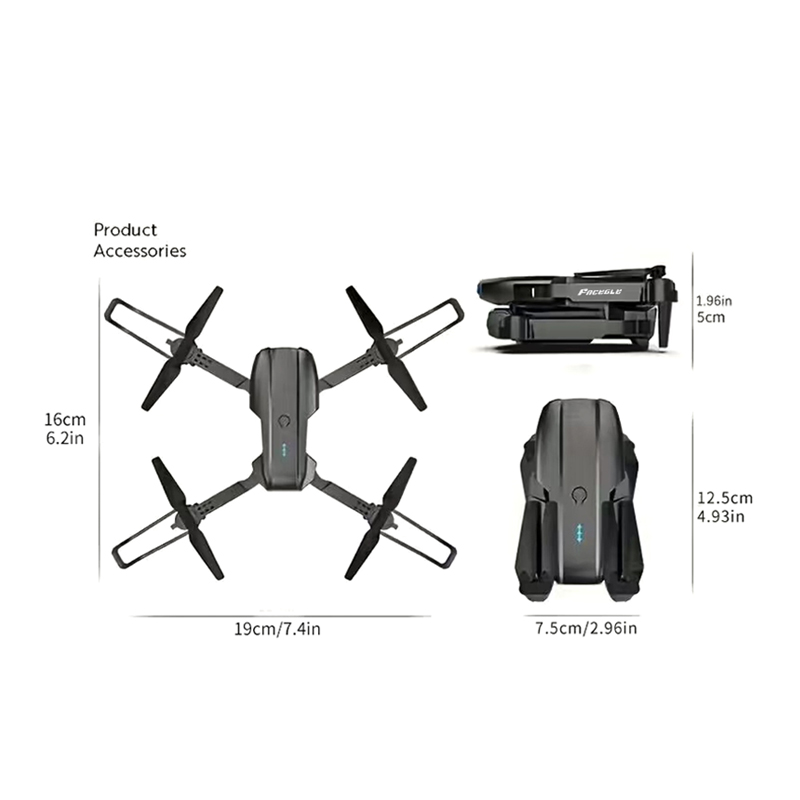 FACEGLE UAV E99 Nova RC Drone  - đánh giá và giá Drone Controller Screen