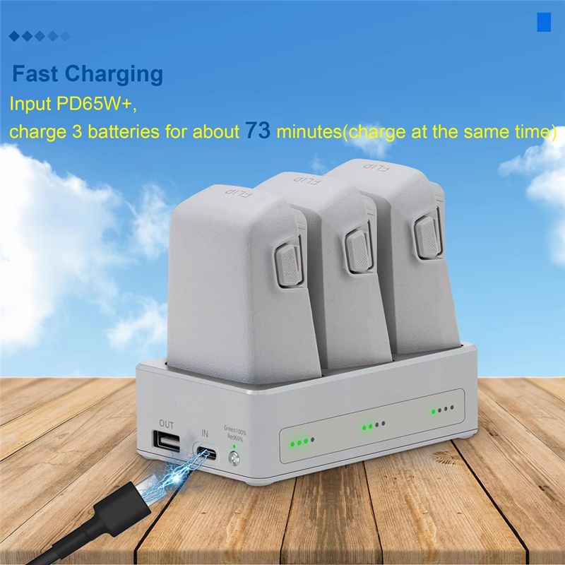 B92B Three-Way Charging Hub fo - đánh giá và giá Drone Charging Hub